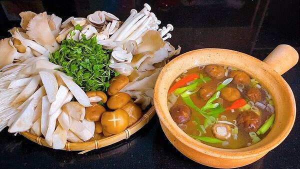 Lẩu Nấm Chay